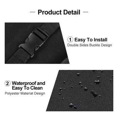 Tapete Protector Impermeable para Mascotas en Auto - Doble Cobertura para Perros y Gatos - Image 3