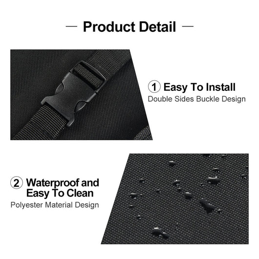 Tapete Protector Impermeable para Mascotas en Auto - Doble Cobertura para Perros y Gatos - Image 3