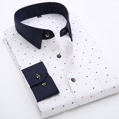 Camisa Oxford de Algodón para Hombre - Manga Larga Slim Fit Casual Ejecutivo - Image 16