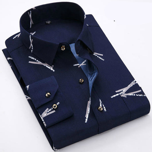 Camisa Oxford de Algodón para Hombre - Manga Larga Slim Fit Casual Ejecutivo - Image 15