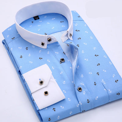 Camisa Oxford de Algodón para Hombre - Manga Larga Slim Fit Casual Ejecutivo - Image 2