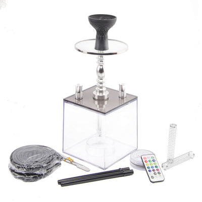 Cachimba Acrílica Cubo Árabe Set Completo - Image 6