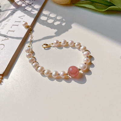 Pulsera de Perlas Vintage Elegante - Image 2