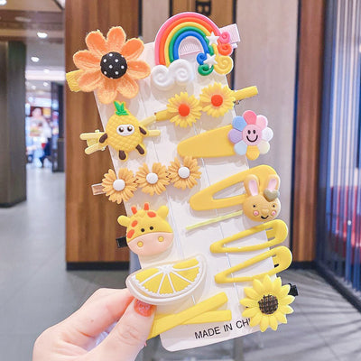 Horquilla Infantil Princesa Coreana con Diseño de Dibujos Animados - Image 2