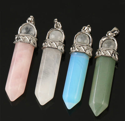 Colgante de Amatista Natural - Joya Mineral Reiki Punto Bruto Unisex - Image 10