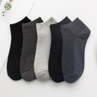 Calcetines Invisibles Hombre Fibra de Bambú Masaje Plantar Verano - Image 14