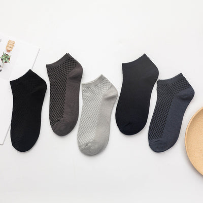 Calcetines Invisibles Hombre Fibra de Bambú Masaje Plantar Verano - Image 15