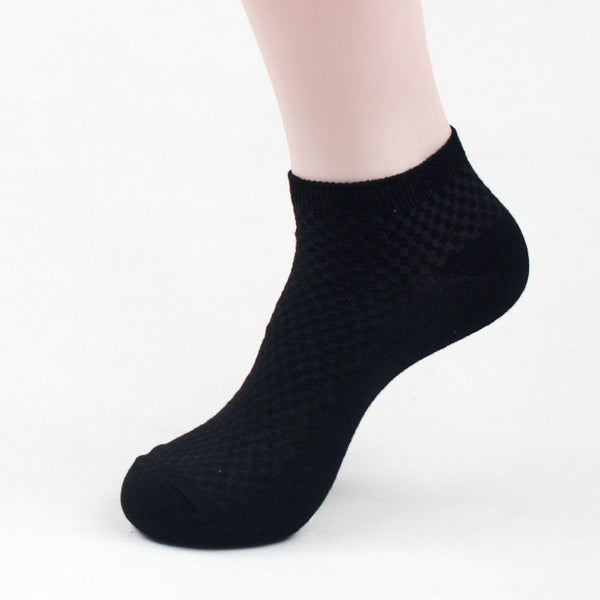 Calcetines Invisibles Hombre Fibra de Bambú Masaje Plantar Verano