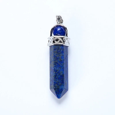 Colgante de Amatista Natural - Joya Mineral Reiki Punto Bruto Unisex - Image 3