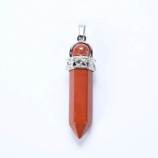 Colgante de Amatista Natural - Joya Mineral Reiki Punto Bruto Unisex - Image 2