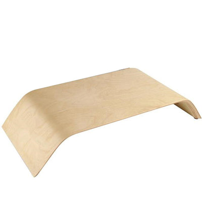 Escritorio Integrado en Madera de Caoba con Estructura Elevada - Image 3