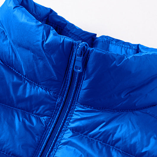 Chaleco Acolchado con Cuello de Pie para Hombre - Image 11