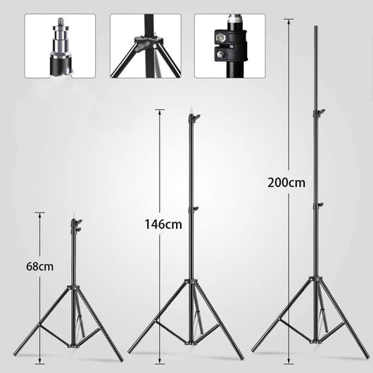 Kit de Iluminación Profesional con Trípode para Estudio Fotográfico Compatible con Apple - Image 6