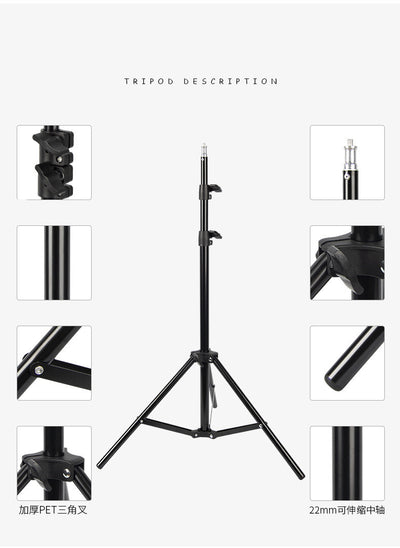Kit de Iluminación Profesional con Trípode para Estudio Fotográfico Compatible con Apple - Image 7