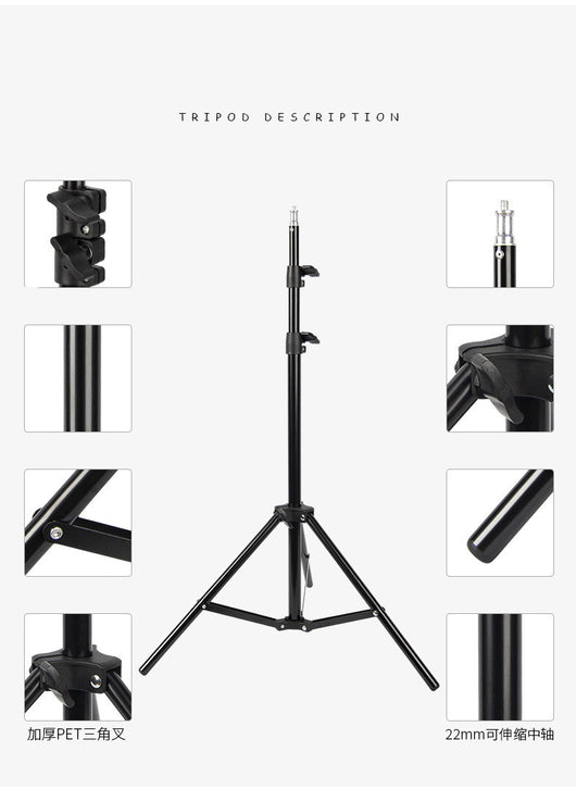 Kit de Iluminación Profesional con Trípode para Estudio Fotográfico Compatible con Apple - Image 7
