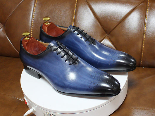 Zapatos Oxford de Cuero Genuino para Hombre - Calzado Artesanal Ejecutivo - Image 3