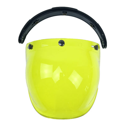 Casco de Moto con Visera Burbuja Retro - Lente Abatible de Tres Posiciones - Image 20