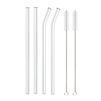 Pajitas de Vidrio Reutilizables para Té de Burbujas y Bebidas Frías - Image 7