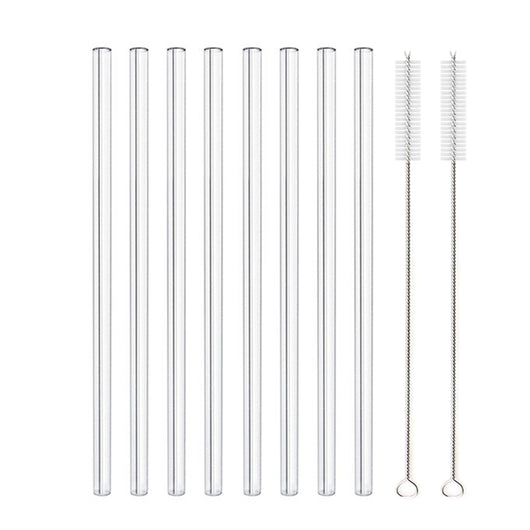 Pajitas de Vidrio Reutilizables para Té de Burbujas y Bebidas Frías - Image 9