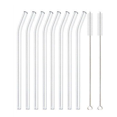 Pajitas de Vidrio Reutilizables para Té de Burbujas y Bebidas Frías - Image 10