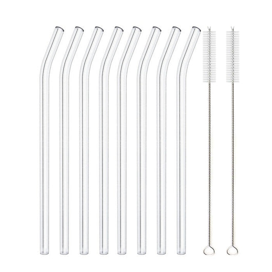Pajitas de Vidrio Reutilizables para Té de Burbujas y Bebidas Frías - Image 10