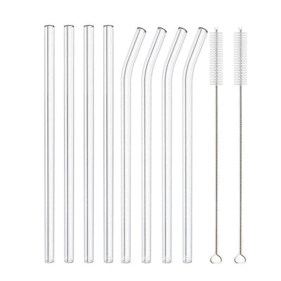 Pajitas de Vidrio Reutilizables para Té de Burbujas y Bebidas Frías - Image 11