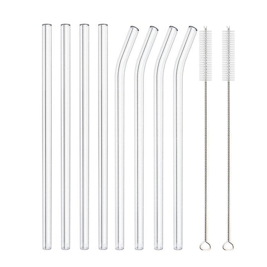 Pajitas de Vidrio Reutilizables para Té de Burbujas y Bebidas Frías - Image 11