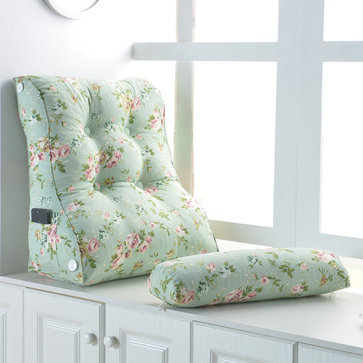 Almohada de Respaldo Triangular de Algodón Lavable Estilo Japonés - Image 20