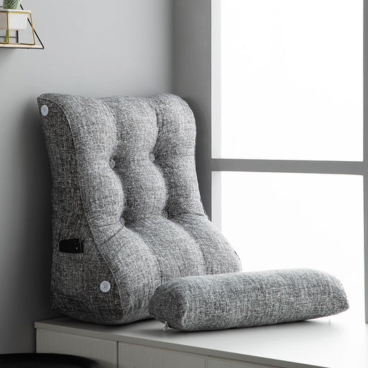 Almohada de Respaldo Triangular de Algodón Lavable Estilo Japonés - Image 22