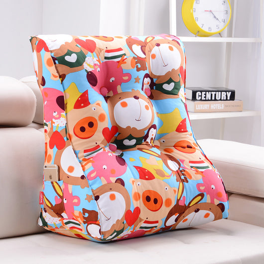 Almohada de Respaldo Triangular de Algodón Lavable Estilo Japonés - Image 24
