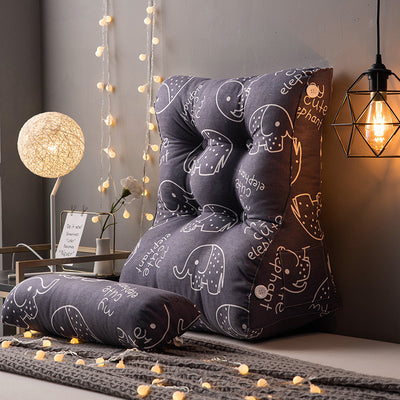 Almohada de Respaldo Triangular de Algodón Lavable Estilo Japonés - Image 15
