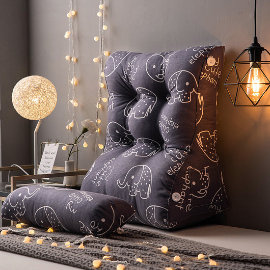 Almohada de Respaldo Triangular de Algodón Lavable Estilo Japonés - Image 15