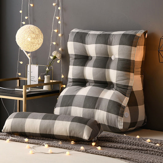 Almohada de Respaldo Triangular de Algodón Lavable Estilo Japonés - Image 18