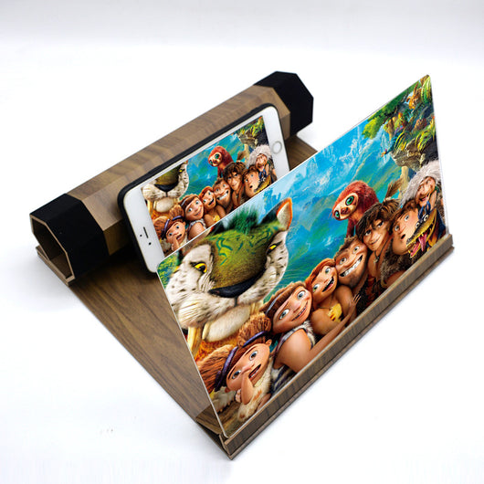 Ampliador de Pantalla para Celular 3D HD con Acabado en Madera - Image 11