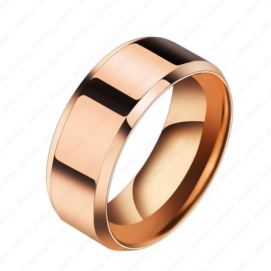 Anillos de Pareja en Acero Inoxidable - Diseño Único para Él y Ella - Image 8