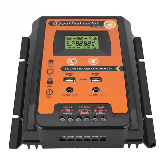 Controlador Solar PWM 12V-24V 30A-70A Carga y Descarga de Batería - Image 10