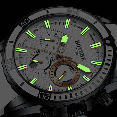 Reloj Mecánico Multifuncional para Hombre con Correa de Silicona - Image 10