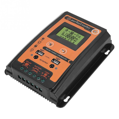 Controlador Solar PWM 12V-24V 30A-70A Carga y Descarga de Batería - Image 5