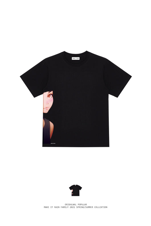 Camiseta Holgada Coreana Unisex - Estilo Relajado y Versátil - Image 4