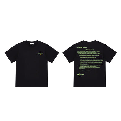 Camiseta Hombre Estilo Hip Hop Retro Coreano - Suelta y Cómoda - Image 8