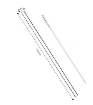 Pajitas de Vidrio Reutilizables para Té de Burbujas y Bebidas Frías - Image 12