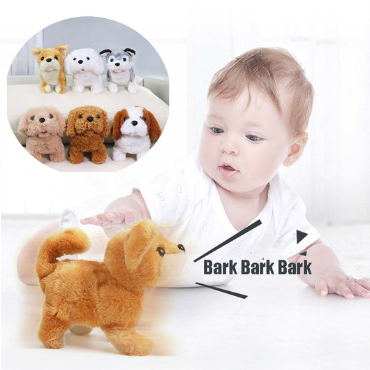 Peluches Eléctricos Interactivos - Corgi, Oso y Conejo