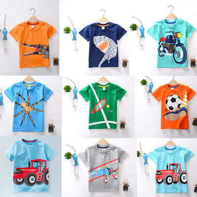 Playera Infantil con Estampado Cartoon - Diseño Moderno y Cómodo