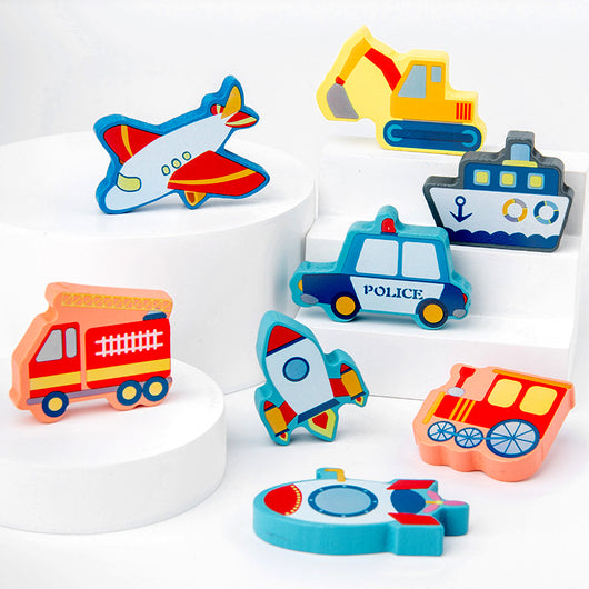 Juguetes Educativos Montessori 3D de Madera con Bloques Magnéticos y Aritmética para Preescolares - Image 12