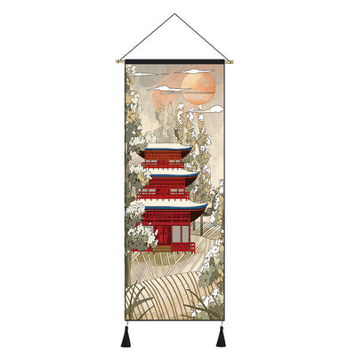 Cuadro Decorativo Ukiyo-E Grúa y Dama Japonesa para Sala y Dormitorio - Image 4