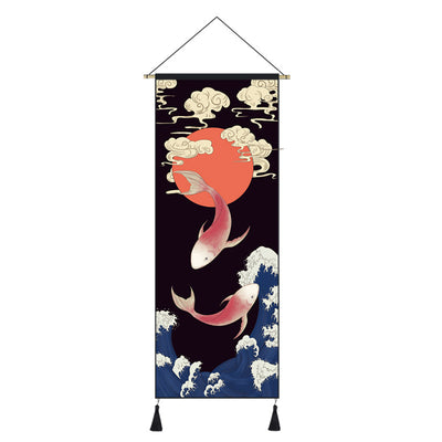 Cuadro Decorativo Ukiyo-E Grúa y Dama Japonesa para Sala y Dormitorio - Image 7