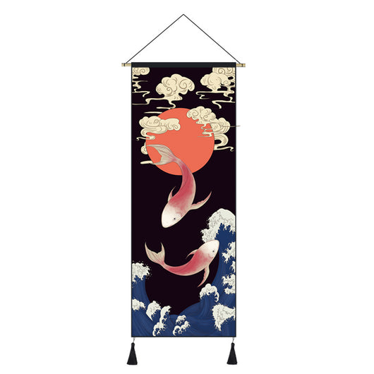 Cuadro Decorativo Ukiyo-E Grúa y Dama Japonesa para Sala y Dormitorio - Image 7