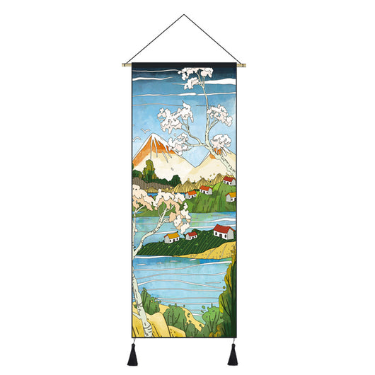 Cuadro Decorativo Ukiyo-E Grúa y Dama Japonesa para Sala y Dormitorio - Image 11