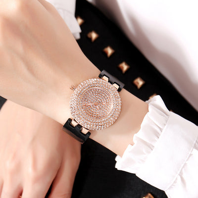 Reloj de Lujo Gypsophila con Estrellas y Diamantes - Elegancia Británica - Image 5