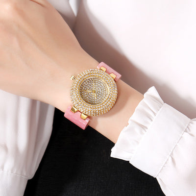 Reloj de Lujo Gypsophila con Estrellas y Diamantes - Elegancia Británica - Image 12